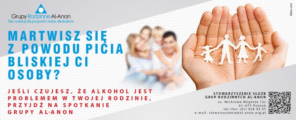 Plakat informacyjny Al-Anon