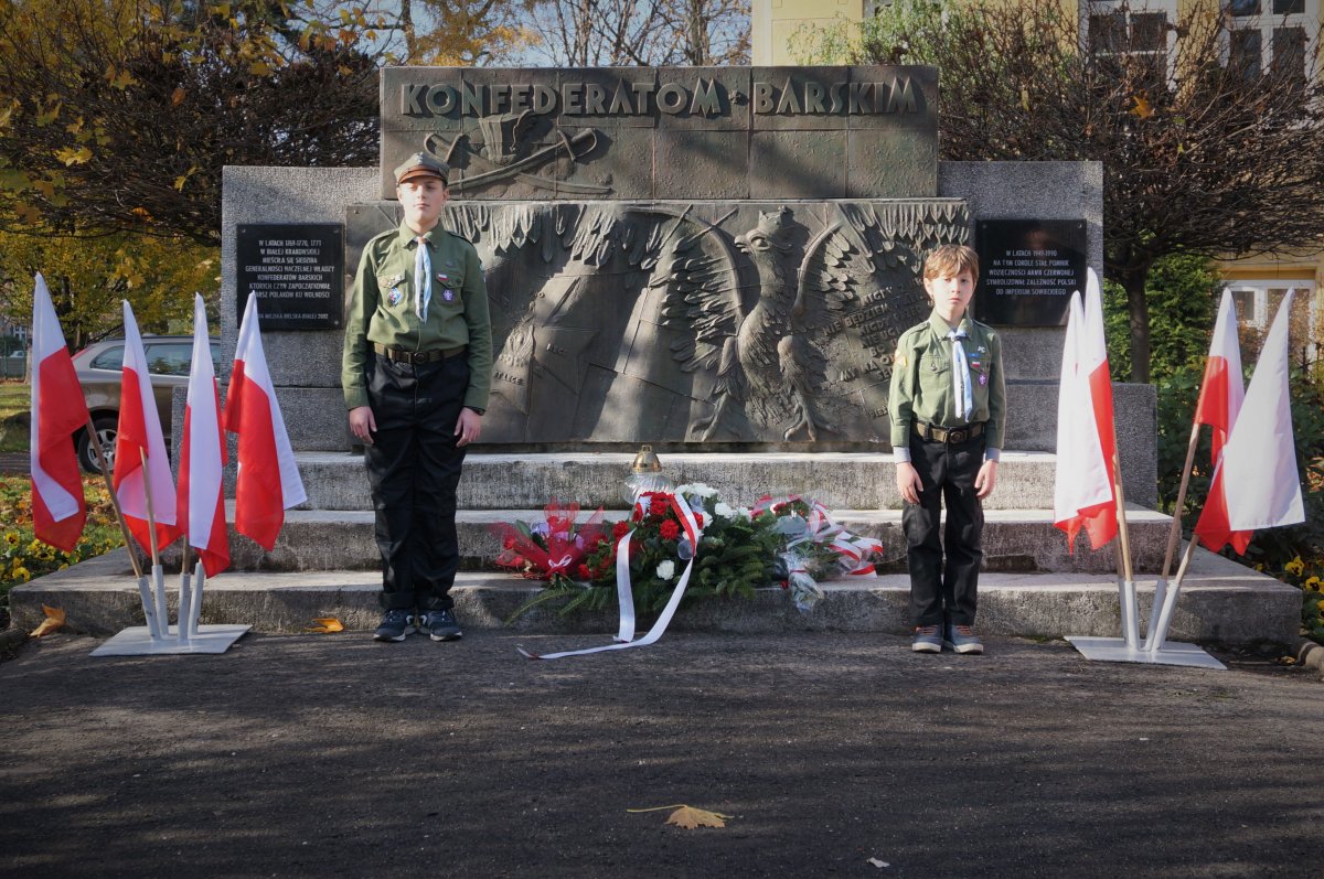 Pomnik Konfederacji Barskiej w Bielsku-Białej przy ulicy Księdza Stanisława Stojałowskiego 22