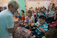 Policjanci z wizytą w szpitalu