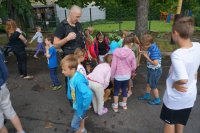 Policjanci spotkali się z półkolonistami