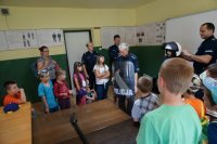 Najmłodsi z wizytą w komisariacie