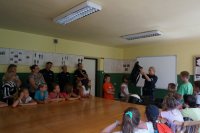 Najmłodsi z wizytą w komisariacie