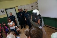 Najmłodsi z wizytą w komisariacie