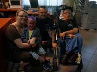 Dawid i Michał z wizytą w komisariacie