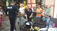 Spotkanie policjantów z młodzieżą i dziećmi w ramach akcji „Wróć bezpiecznie do szkoły”