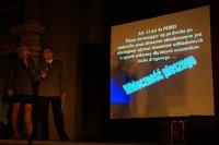 Prezentacja przedstawiana przez policjantów