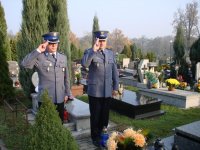 uroczystości upamiętniające poległych policjantów