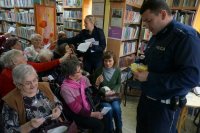 Spotkanie policjantów z seniorami