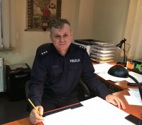 Kom. Krzysztof Szczyrbowski Zastępca Komendanta Komisariatu Policji I w Bielsku-Białej