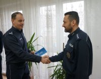 Nowy zastępca komendanta w Kobiernicach