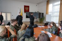 „Dzień przedsiębiorczości” w bielskiej komendzie