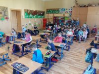 Lekcja bezpieczeństwa w Grodźcu