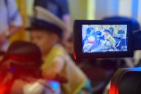 Policjanci spotkali się z małymi pacjentami