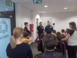 wizyta dzieci w Komisariacie Policji w Czechowicach - Dziedzicach