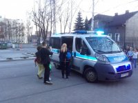 wizyta dzieci w Komisariacie Policji w Czechowicach - Dziedzicach