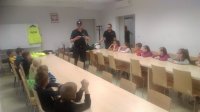 wizyta dzieci w Komisariacie Policji w Czechowicach - Dziedzicach