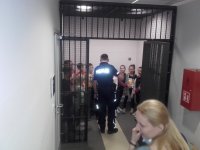 wizyta dzieci w Komisariacie Policji w Czechowicach - Dziedzicach