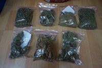 zabezpieczona marihuana