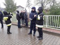 Działania służb w Wilkowicach (pow. bielski)