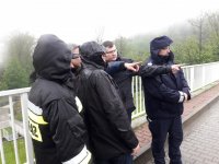 Działania służb w Wilkowicach (pow. bielski)