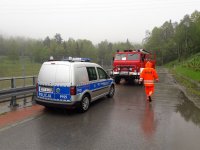 Działania służb w Wilkowicach (pow. bielski)