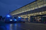 Policyjne zabezpieczenie meczu USA - Nigeria w Bielsku-Białej