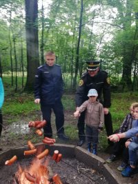 Mundurowe spotkanie z okazji Dnia Dziecka w Bielsku-Białej