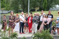 Rodziny i goście awansowanych policjantów.