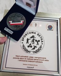 Okolicznościowy medal.