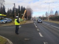 Kontrola w rejonie przejścia