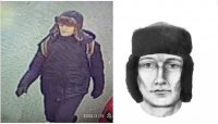 Wizerunek podejrzewanego o napaść na kobietę mężczyzny poszukiwanego przez Policję.