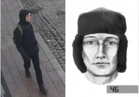 Wizerunek poszukiwanego przez policję mężczyzny