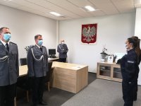Ślubowanie nowych policjantów