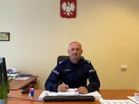 Podinspektor Bartosz Iskierka - Zastępca Komendanta Komisariatu II Policji w Bielsku-Białej