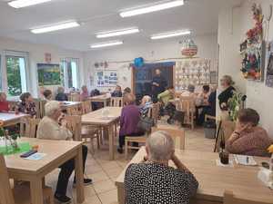 Spotkanie dzielnicowego z seniorami