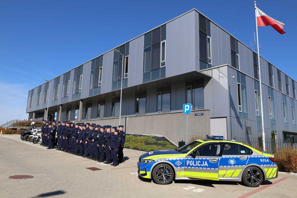 Policjanci w Bielsku-Białej oddali hołd podkomisarzowi Natanowi Sieroniowi