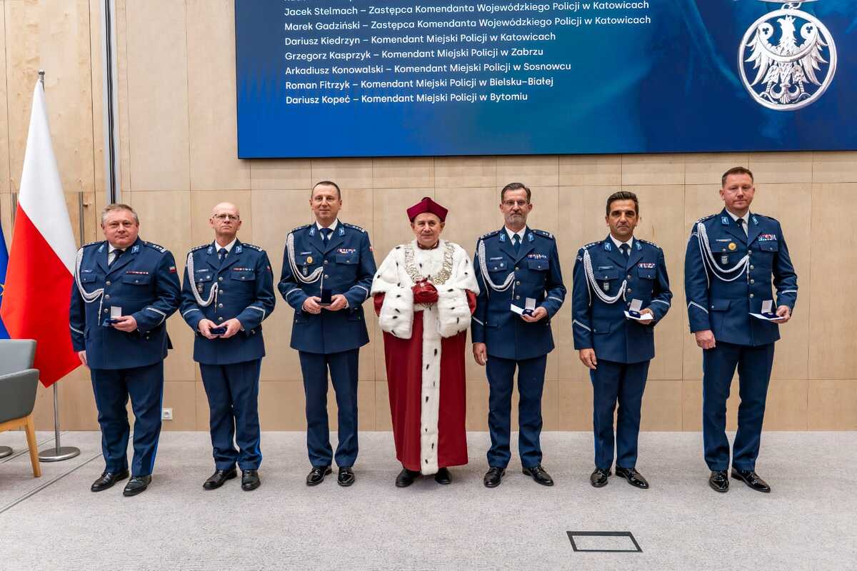 Komendant Miejski Policji w Bielsku-Białej odznaczony przez SUM